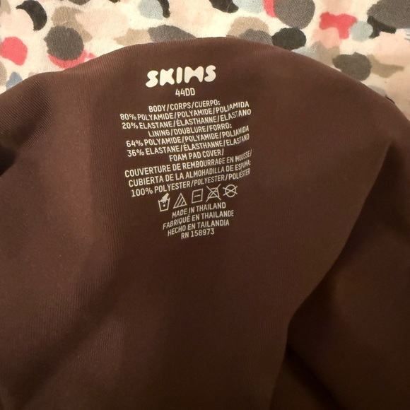 Skims Fits Everybody Full Coverage Back Smoother Bra, Clay 44DD NWT - Picture 6 of 7